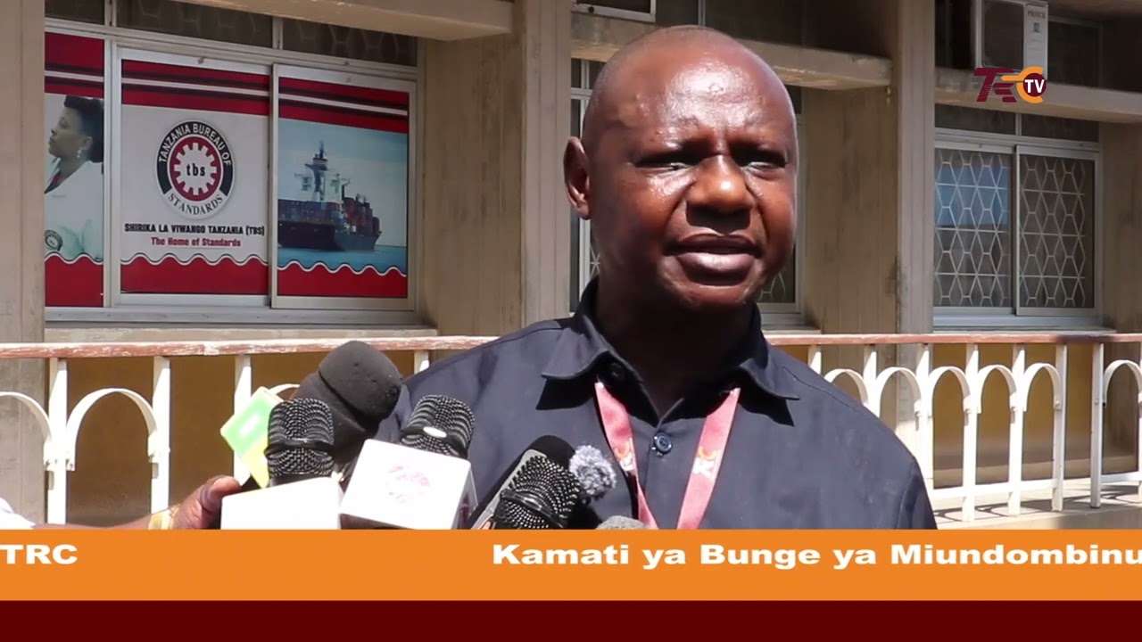 KAMATI YA BUNGE YA MIUNDOMBINU YAFURAHISHWA NA MIKAKATI YA TRC KUBORESHA SEKTA YA RELI