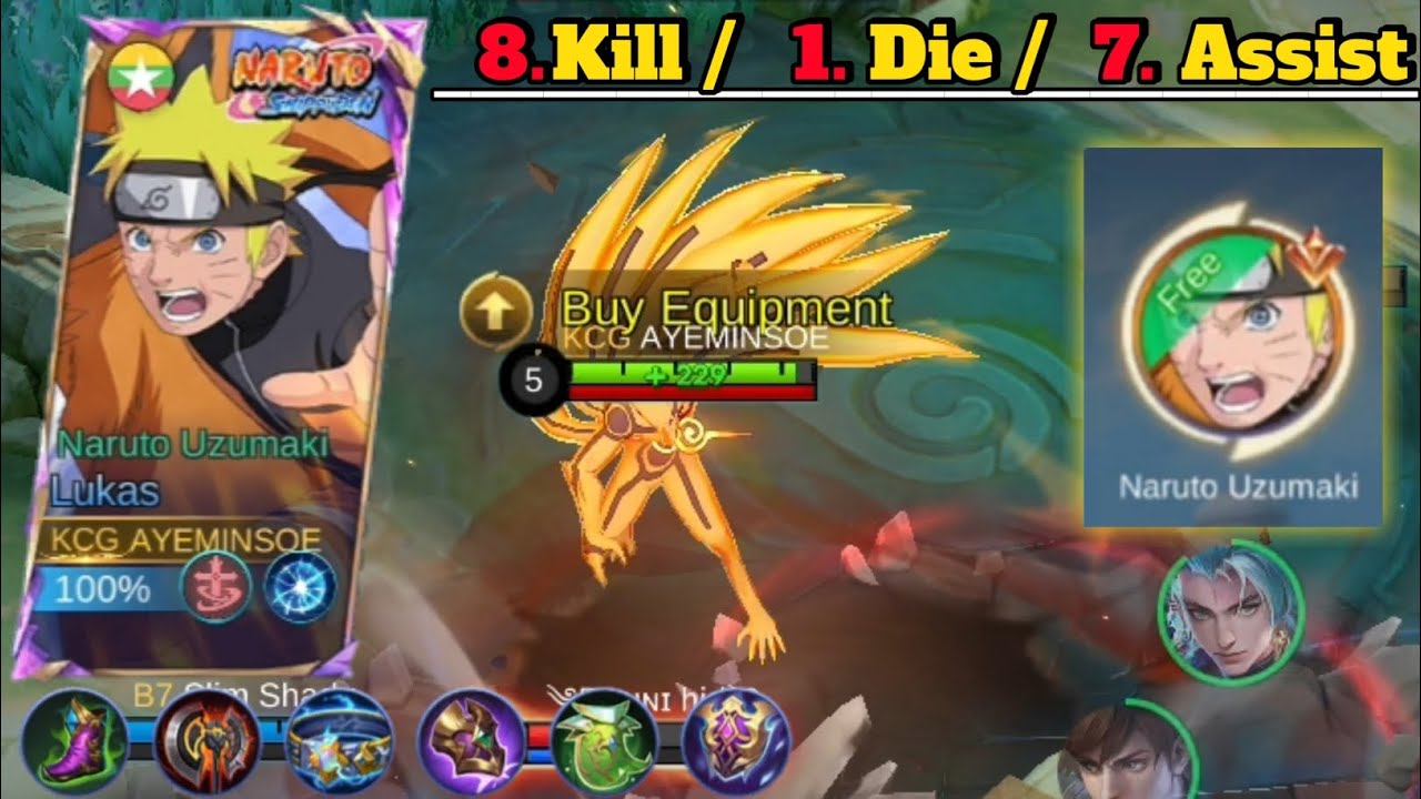 Mayhem Mod မှာ Naruto Skin နဲ့ကြမ်းမယ် /💯