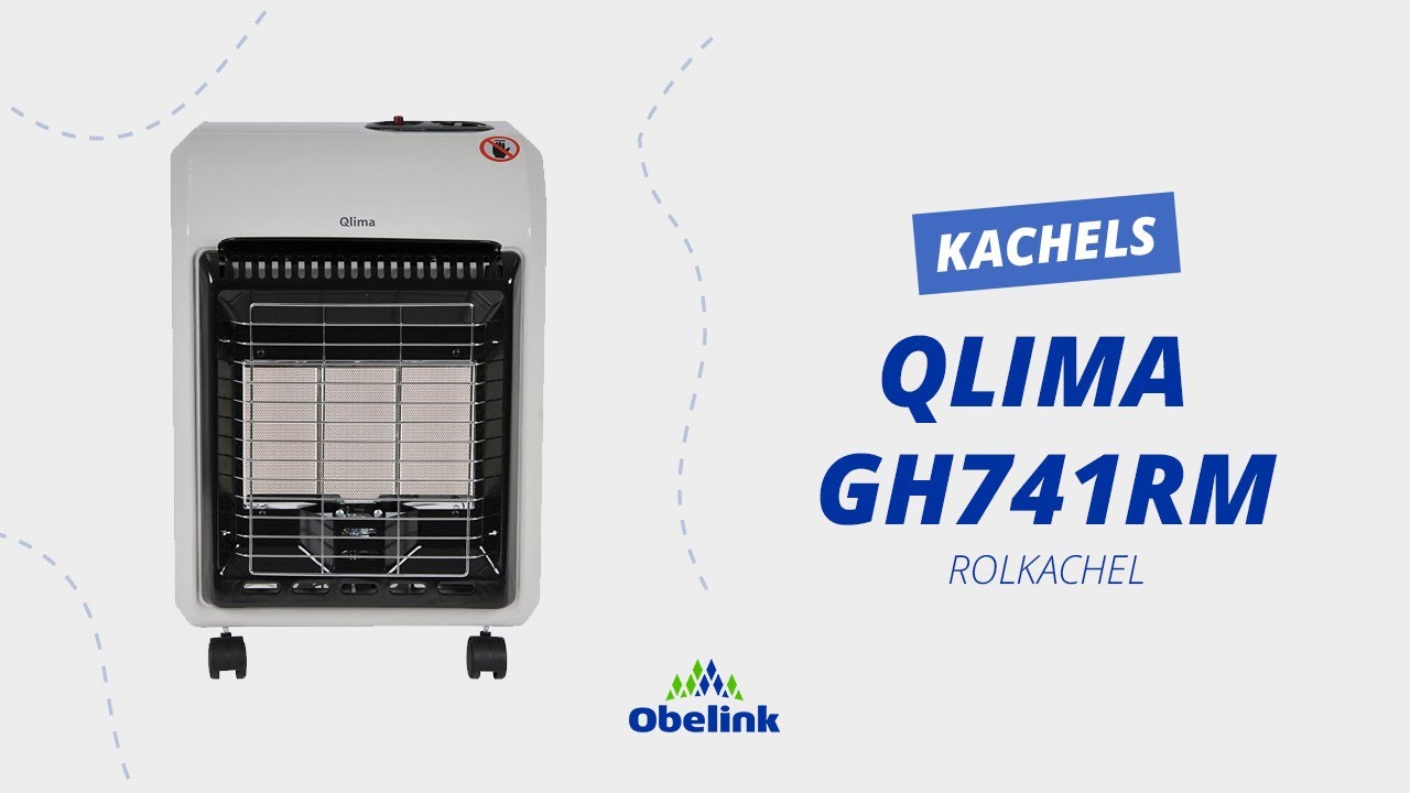 Estufa de Gas Cerámica Mini Qlima GH741RM