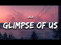 Joji - Glimpse of Us (Lyrics)