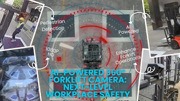 AI-Powered 360° Forklift Camera: Next-Level Workplace Safety