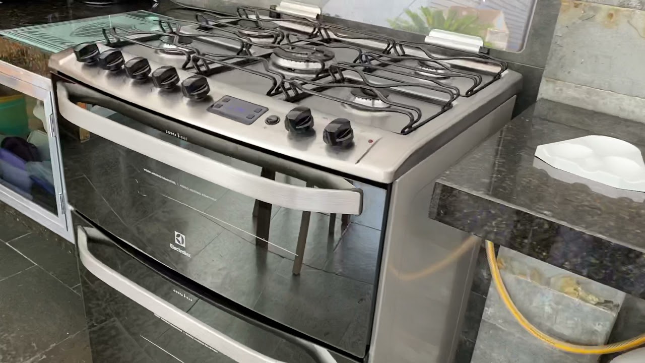 Fogão eletrolux 76DXR - YouTube