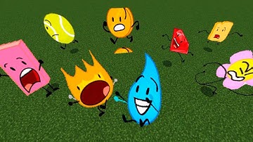 BFDI Custom Nextbots addon in Minecraft PE