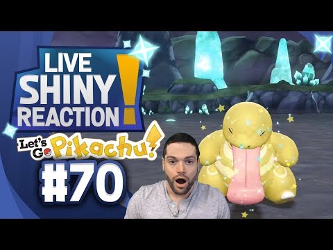 ✨SHINY LICKITUNG LIVE REACTION✨ || KANTO LIVING DEX #70 - Pokémon LGPE