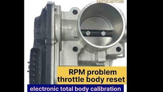 Maruti Suzuki electronic throttle body calibration#throttle body reset Alto#RPM fluctuation problem