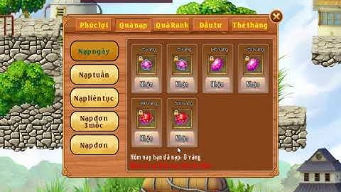 game làng lá phiêu lưu kí test thử nhé