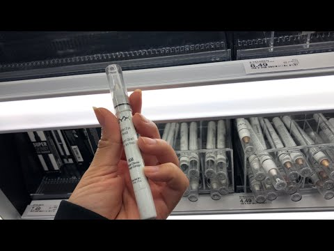 ASMR Tapping In Target | Makeup Section | Skincare