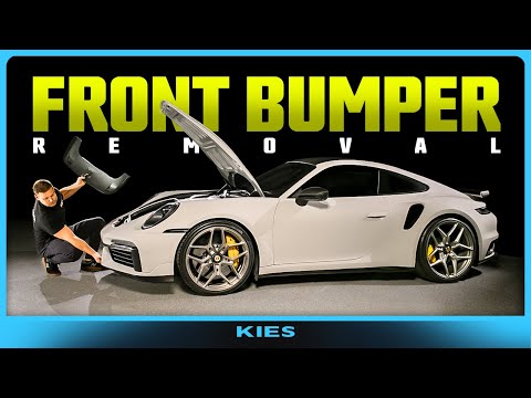 992 Turbo S DIY: remove the front bumper