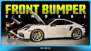 Porsche 992 Turbo S DIY: How to Remove the Front Bumper by Kies Motorsports 3,710 views 3 months ago 13 minutes, 2 seconds