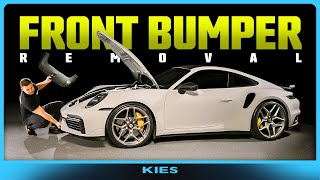 Porsche 992 Turbo S DIY: How to Remove the Front Bumper