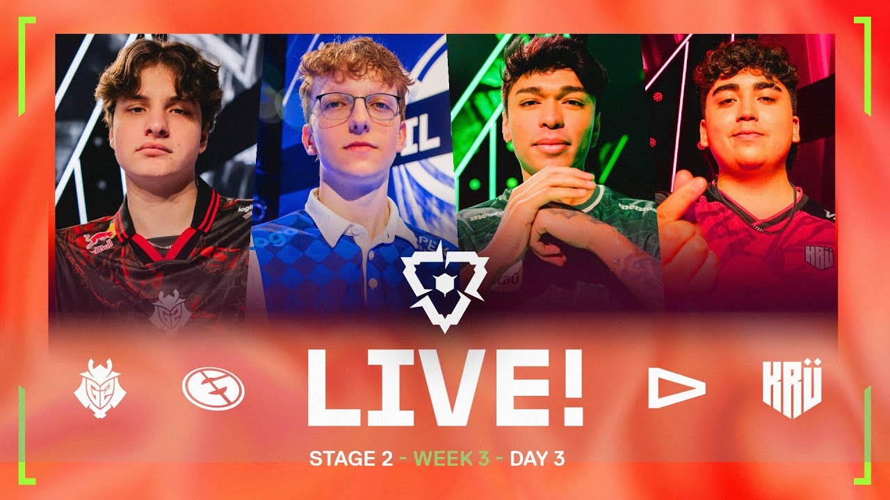 G2 vs. EG | KRU vs. LOUD - VCT Americas Stage 2 - W3D3