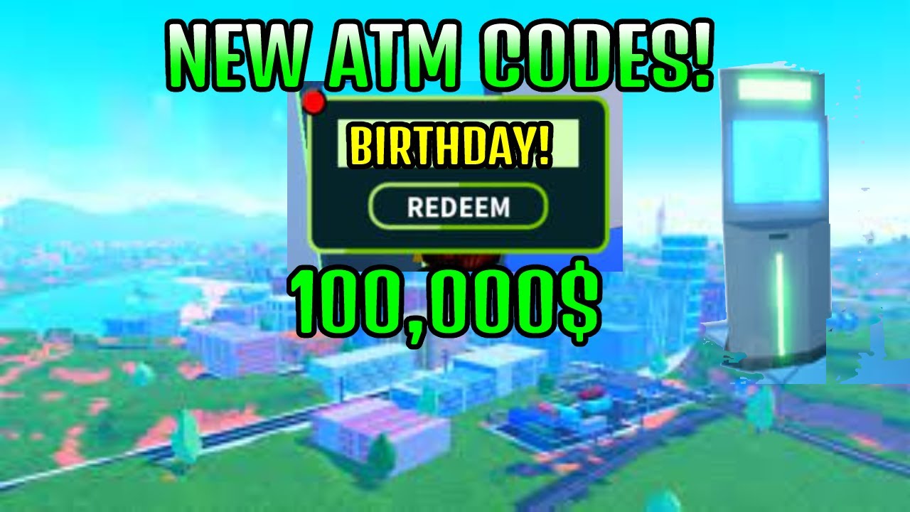 All new ATM CODES in this April update! (Roblox Jailbreak)| Happy ...