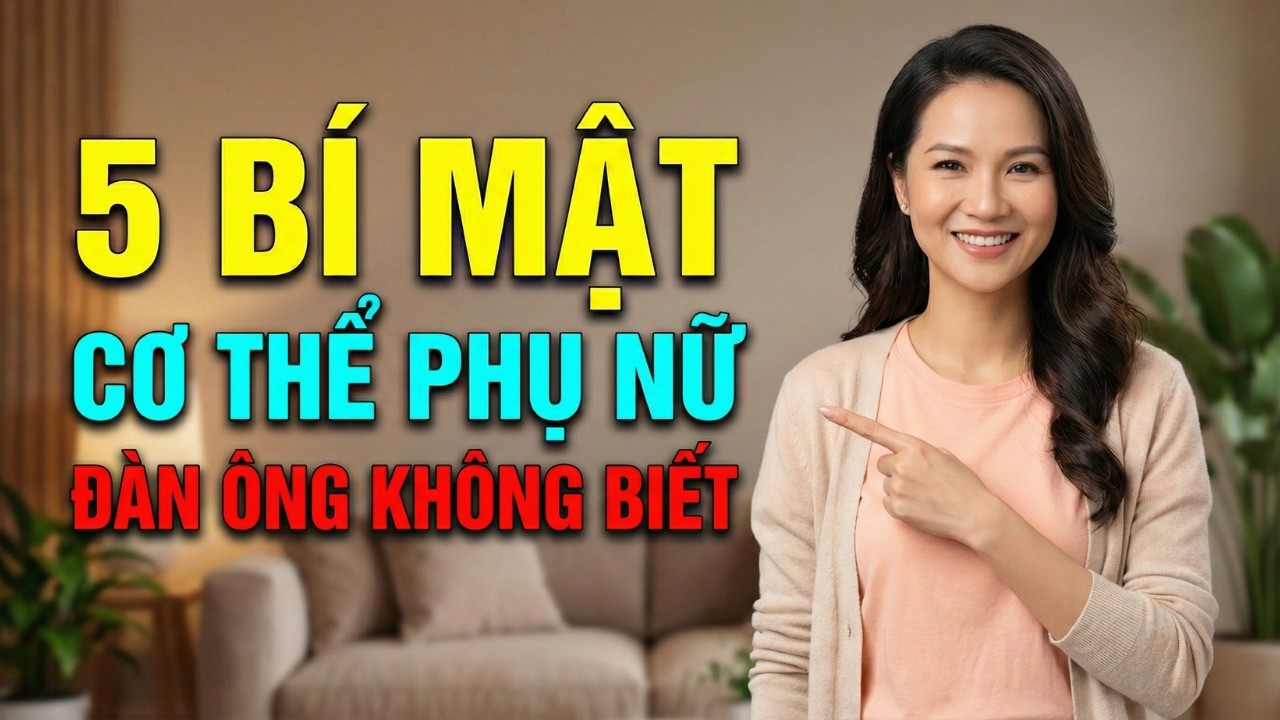 5 Bí Mật Đàn Ông Phải Biết Về Cơ Thể Phụ Nữ | Lê Trang Sinh Lý