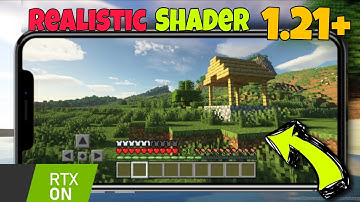 How To Download Realistic Shaders For Minecraft PE 1.21 | No Lag