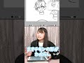 右左どっち?選んだ設定でイラスト描いてみた!クリスマスver🎄🎁#shorts