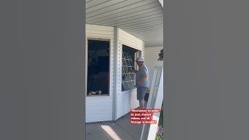 Replacing a picture window. (More footage)🛠️🪟 #replacing #picture #windows #footage