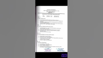 Kakatiya University 5th Semester Zoology Syllabus #ku #zoology #kuzoology #vsk #vinayshekharkasturi