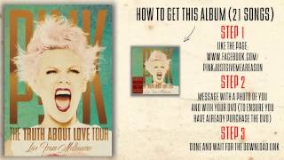 Miniatura del video "P!nk - Chaos And Piss (Interlude) (The Truth About Love Tour Live From Melbourne)"