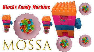 Building Blocks For Kids | Blocks Candy Machine | Blocks Games | Blocks Building || Mossa