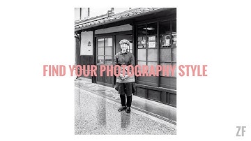 FIND Your PHOTOGRAPHY STYLE | LARGE FORMAT FILM