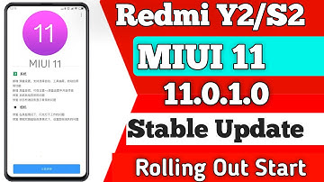 Redmi Y2/S2 MIUI 11.0.1.0 China Stable Update Rolling Out Start | MIUI 11.0.1.0 for redmi y2