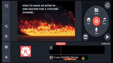 How to make Hot explosion Intro for YouTube in Kinemaster on Android