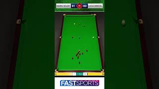 Luca Brecel Unleashes His Attacking Magic ✨ | Fast Sports #snooker