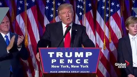 President-elect Donald Trump full victory speech