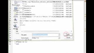 7.2 MATLAB Implementation of Modified Secant Method (Urdu/Hindi Tutorial 2016) parhloo.com
