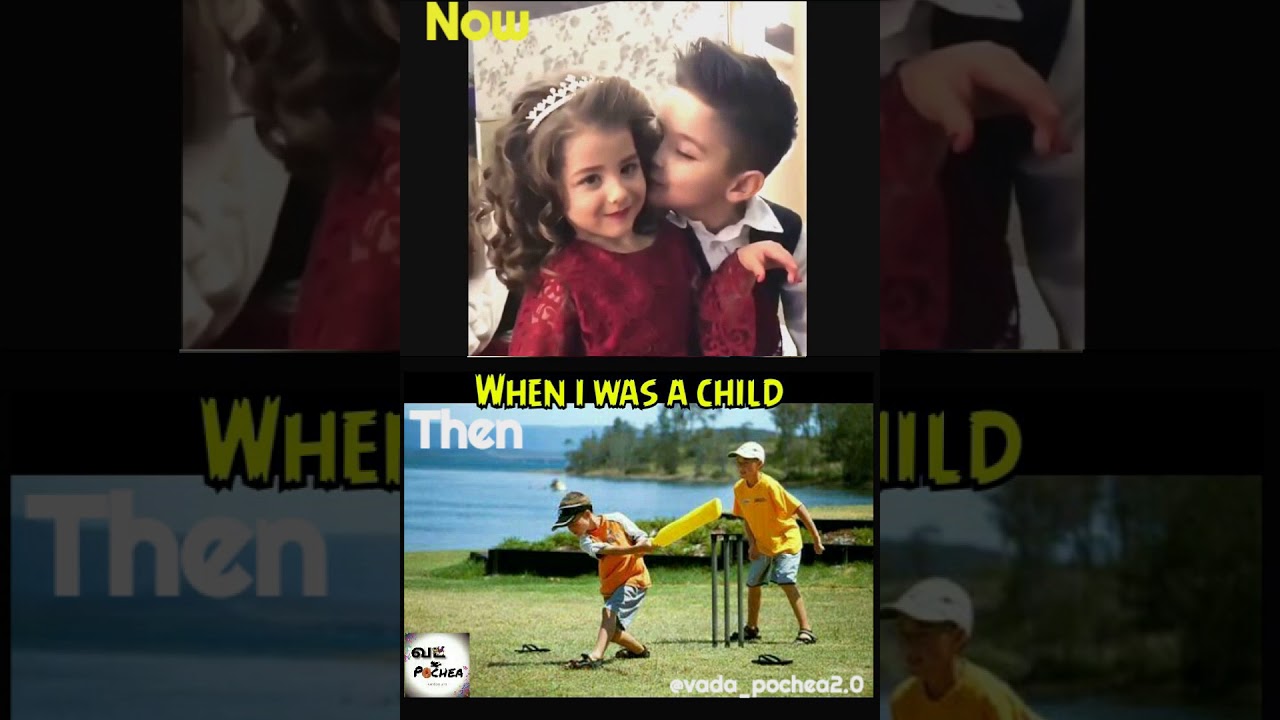 Then vs Now follow us @vada_pochea2.0