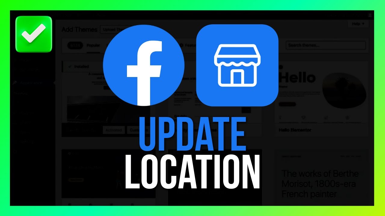 [Quick Guide] Update Location on Facebook Marketplace - YouTube