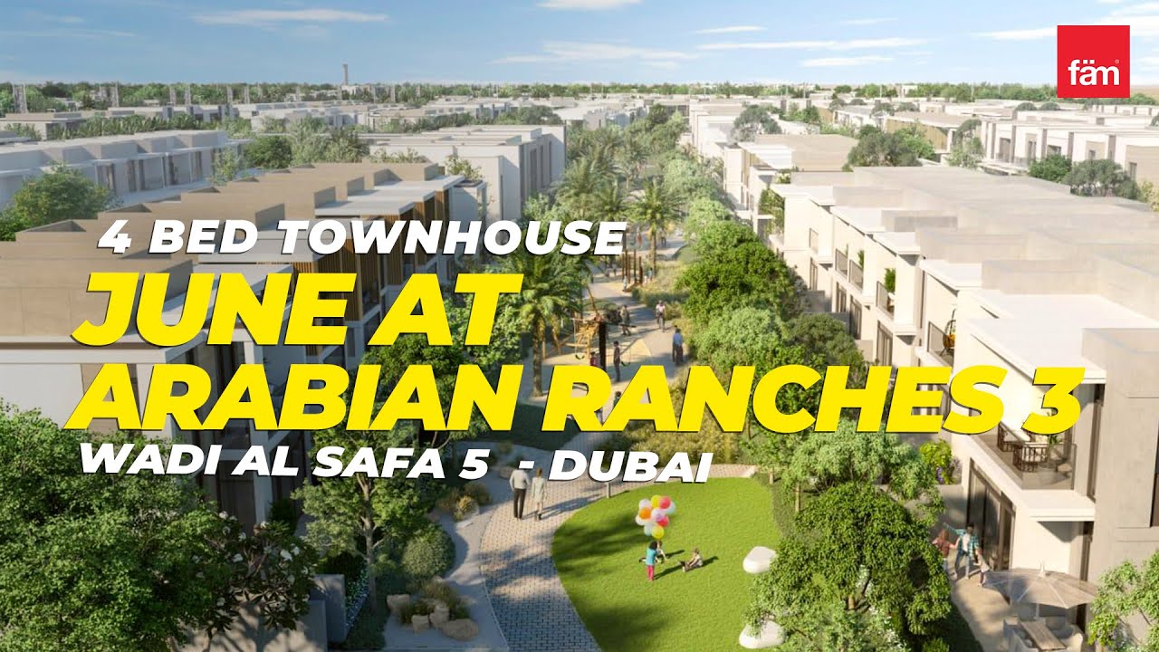 Unique 4 Bed Townhouse in June at Arabian Ranches, Wadi Al Safa 5 - Dubai