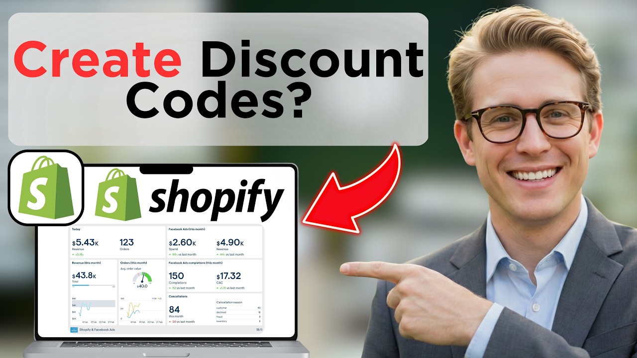 How To Add Coupon Code In Shopify (Easy Guide) - YouTube