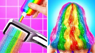 From NERD to POPULAR with GADGETS from TIKTOK! BEAUTY HACKS Made me POPULAR | Girly Story by TeenVee