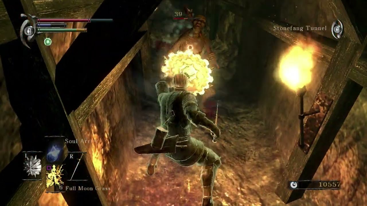 Part 21 - The Boss Beneath Stonefang Tunnel - Demon's Souls Blind Let's Play
