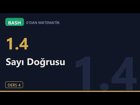 Sayı Doğrusu ve Sıralama (Küçüktür-Büyüktür)