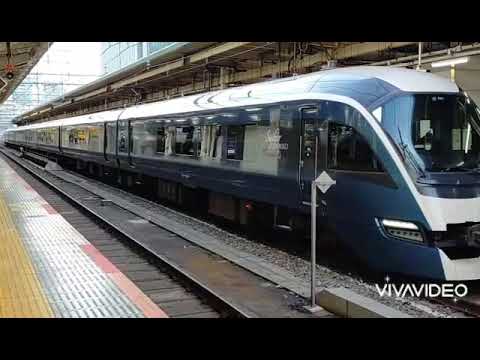 特急サフィール踊り子東京駅回送列車発車