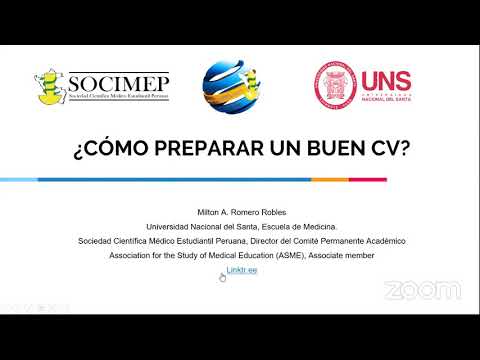 ¿Cómo preparar un buen CV? Experiencia de un estudiante de medicina