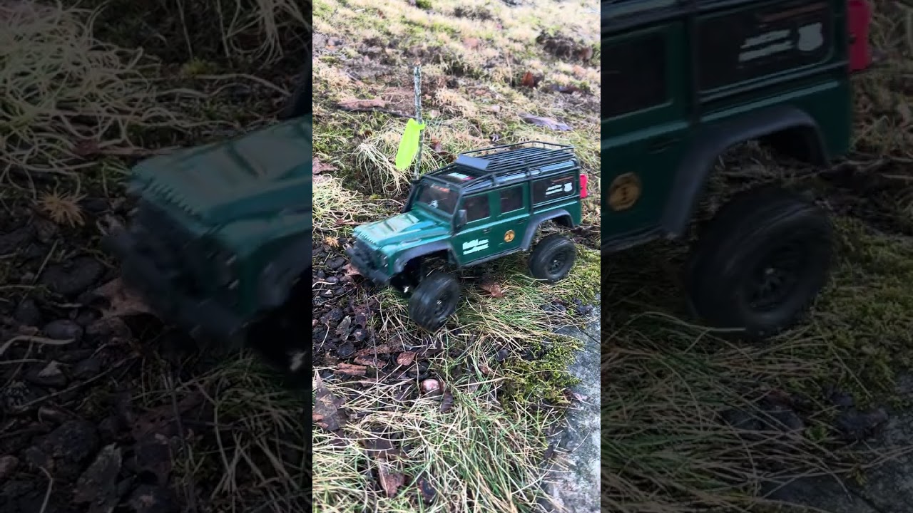 Morning backyard crawl with my trx4m