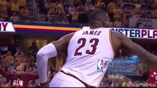 LeBron James Sick Reverse Dunk Raptors in Game 2!