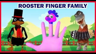 The Finger Family Rooster Rhymes || Finger Family Rhymes For Nursery Kids