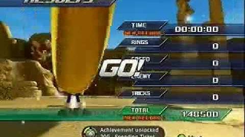 The easy way to get the Speeding Ticket achievement! - Sonic Unleashed *Xbox 360*