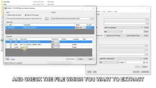 HOW TO EXTRACT VIDEO, AUDIO, SUBTITLE FROM VIDEO,MOIVE WITHOUT LOSS QUALITY screenshot 4