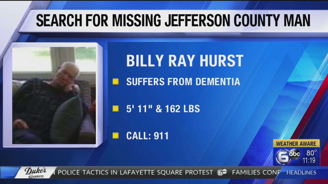 Search for missing Jefferson Co. man - YouTube