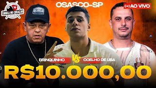 10/02 - BRINQUINHO X COELHO DE UBÁ - SINUCA AO VIVO EM OSASCO SP
