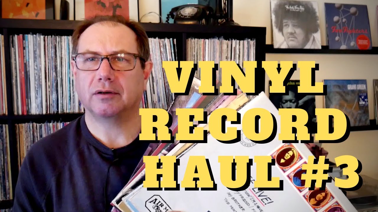 How I grabbed these vinyl record bargains at a thrift store: Blues, Rock and Jazz for a Dollar each!