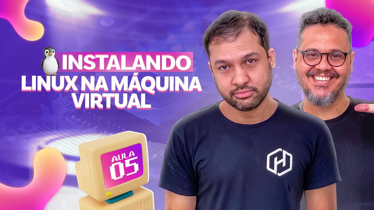 Como instalar o Linux na máquina virtual - Aula 05 - YouTube