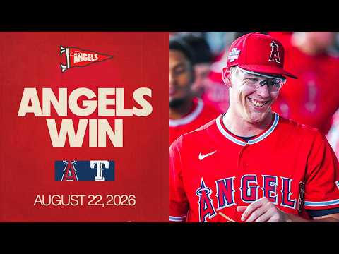 Angels vs. Rangers Game Highlights (8/22/26) | MLB Highlights