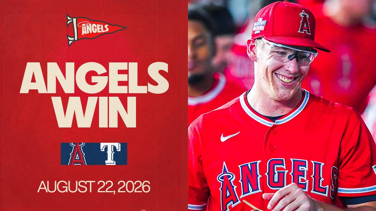 Angels vs. Rangers Game Highlights (8/22/26) | MLB Highlights