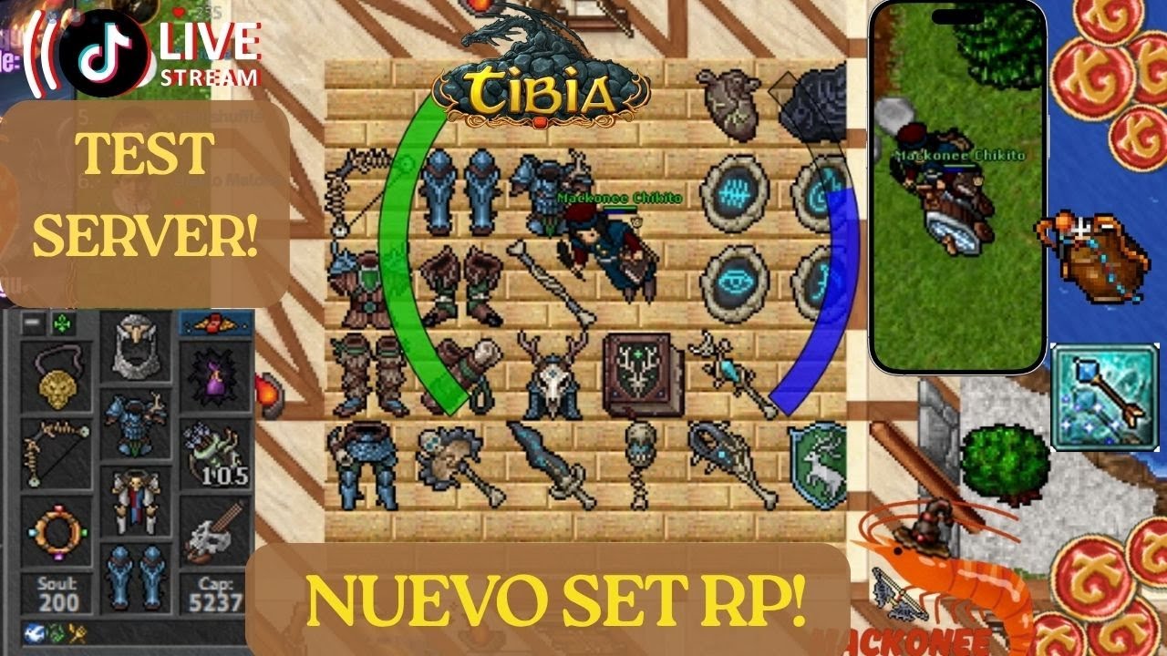Tibia Update TIBIA LO NUEVO! WINTER UPDATE!! 2025 TEST SERVER! ARMAS NUEVAS! #tibia ...